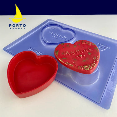 Forma de Chocolate Especial 3 Partes - Porta Jóias Mamãe - PF1101